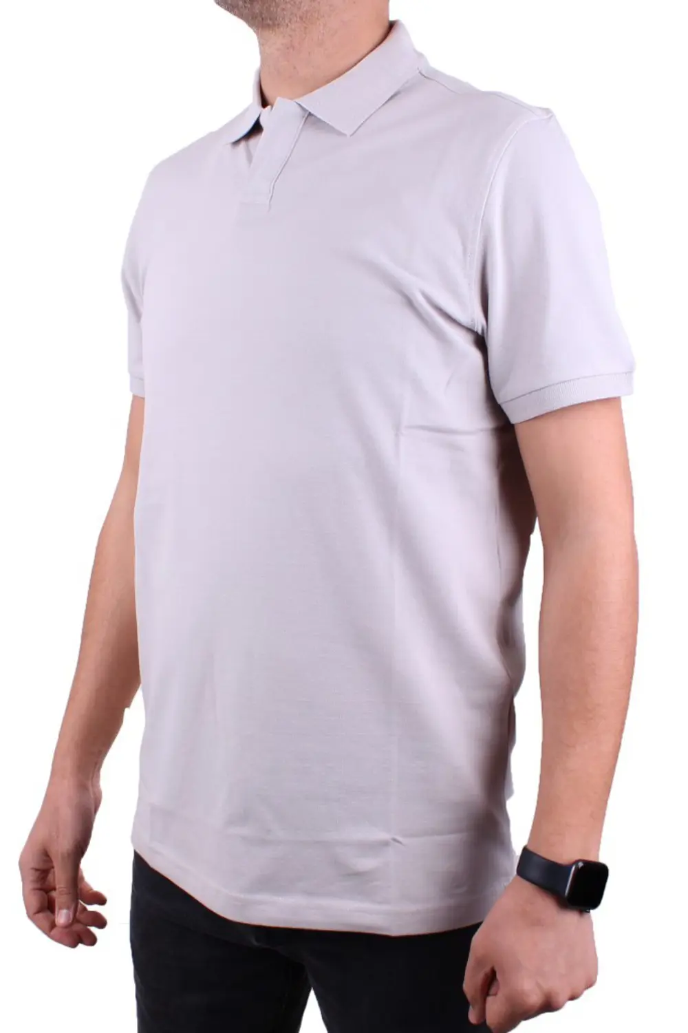 Dagoster DMG23-231319 Gri Günlük Yarım Patlı Pike Polo Yaka Erkek Dagoster DMG23-231319 Gri Günlük Yarım Patlı Pike Polo Yaka Erkek