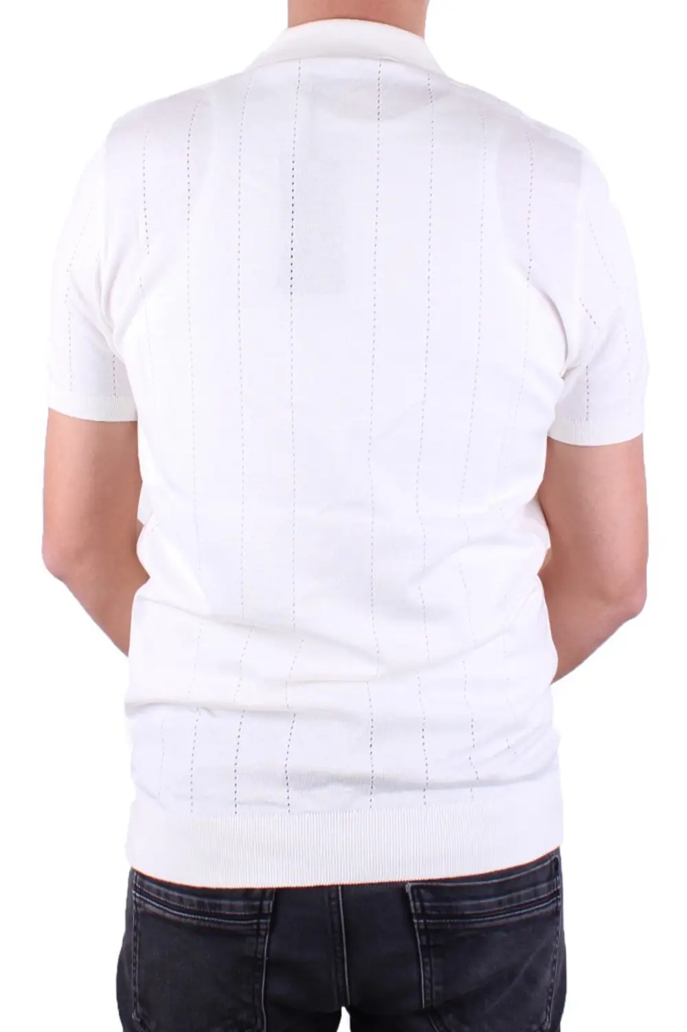 Dagoster DMG23-511228 Ekru Günlük Fermuarlı Polo Yaka Erkek Tişör Dagoster DMG23-511228 Ekru Günlük Fermuarlı Polo Yaka Erkek Tişör