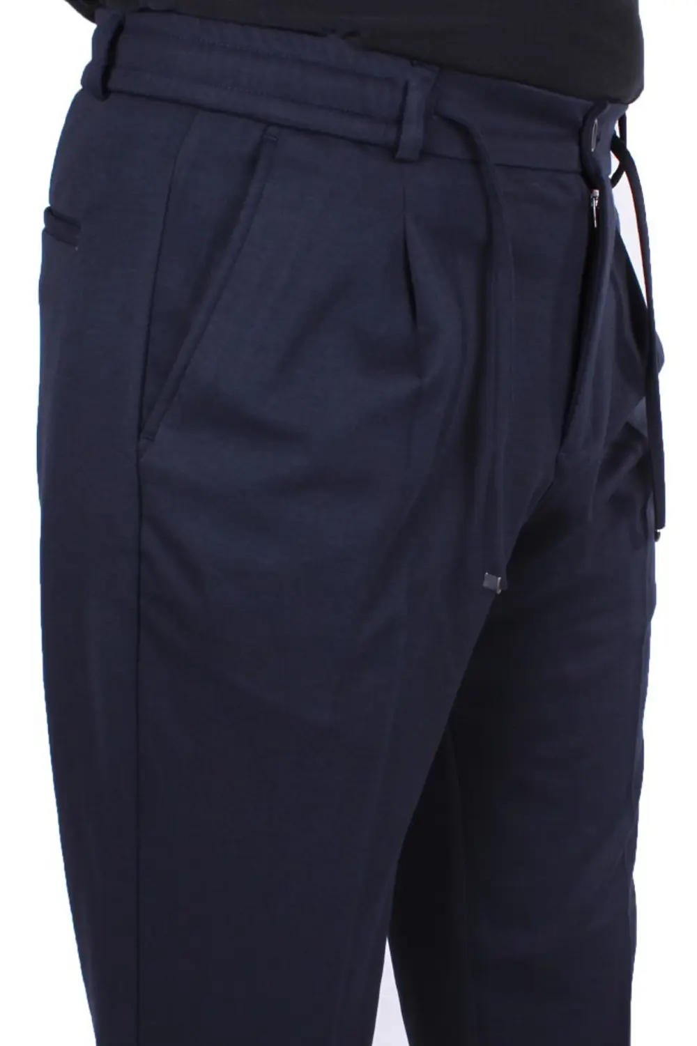 Dagoster DMG23-611275 Lacivert Normal Bel Double Paça Flota Cepli