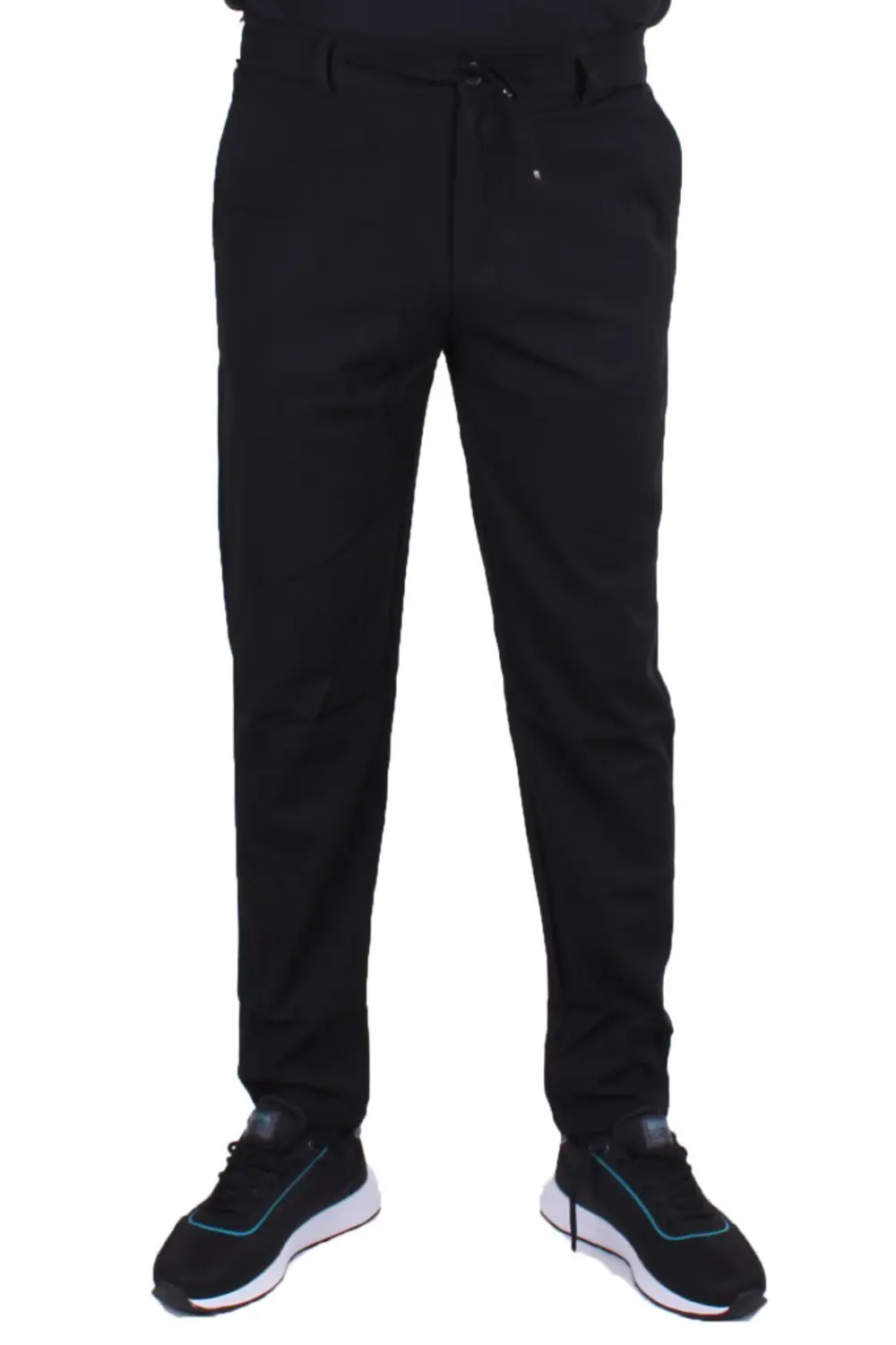 Dagoster DMG23-619712 Siyah Normal Bel Düz Paça Jogger Erkek Pan Dagoster DMG23-619712 Siyah Normal Bel Düz Paça Jogger Erkek Pan