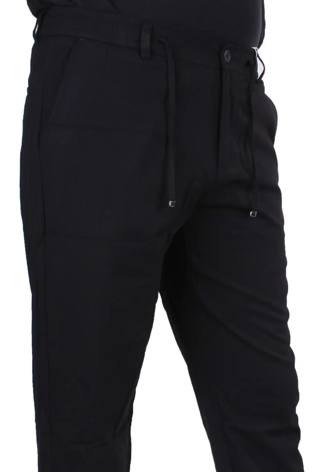 Dagoster DMG23-619712 Siyah Normal Bel Düz Paça Jogger Erkek Pan Dagoster DMG23-619712 Siyah Normal Bel Düz Paça Jogger Erkek Pan