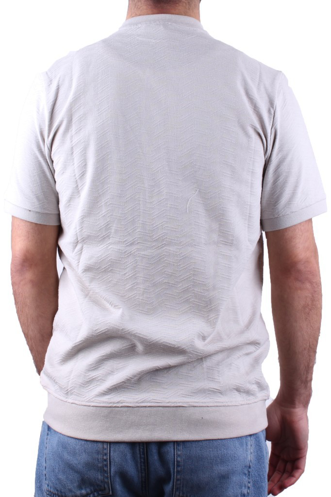 Dagoster  Dmg23-211240 Gri Günlük Hakim Yaka Erkek Tişört