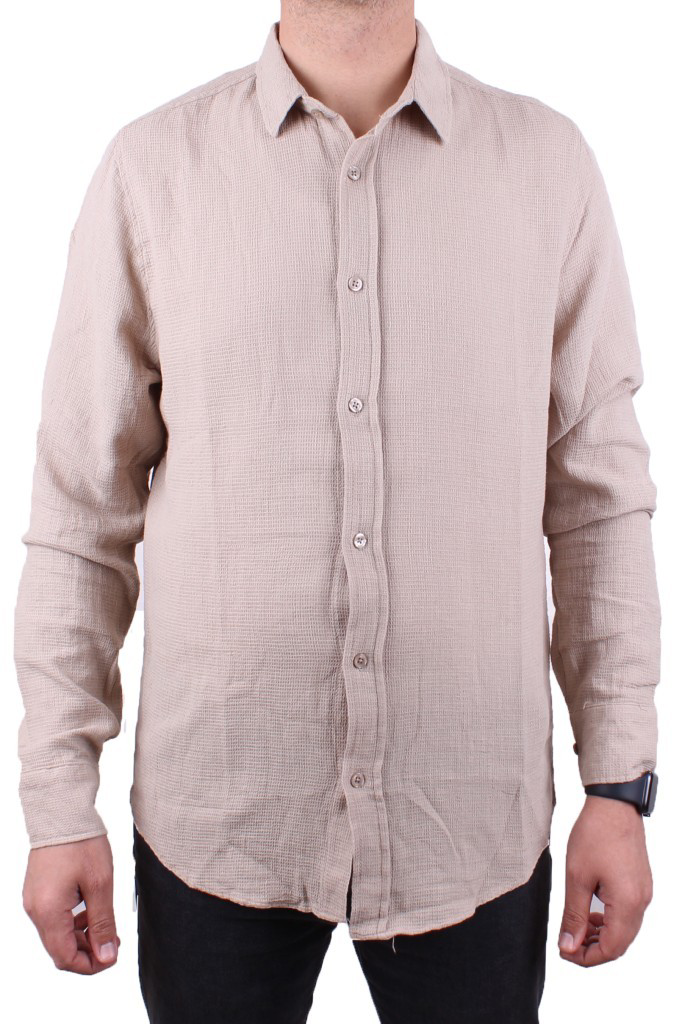 Dagoster  Dmg23-128281 Taş Günlük Normal Kalıp Uzun Kol Erkek Göml