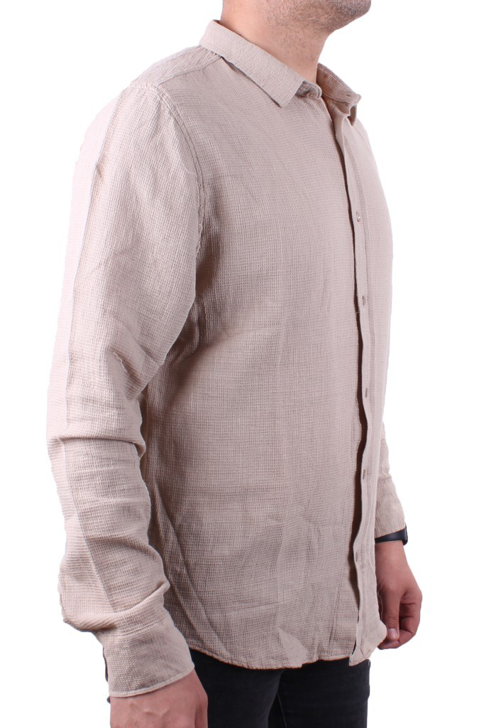 Dagoster  Dmg23-128281 Taş Günlük Normal Kalıp Uzun Kol Erkek Göml