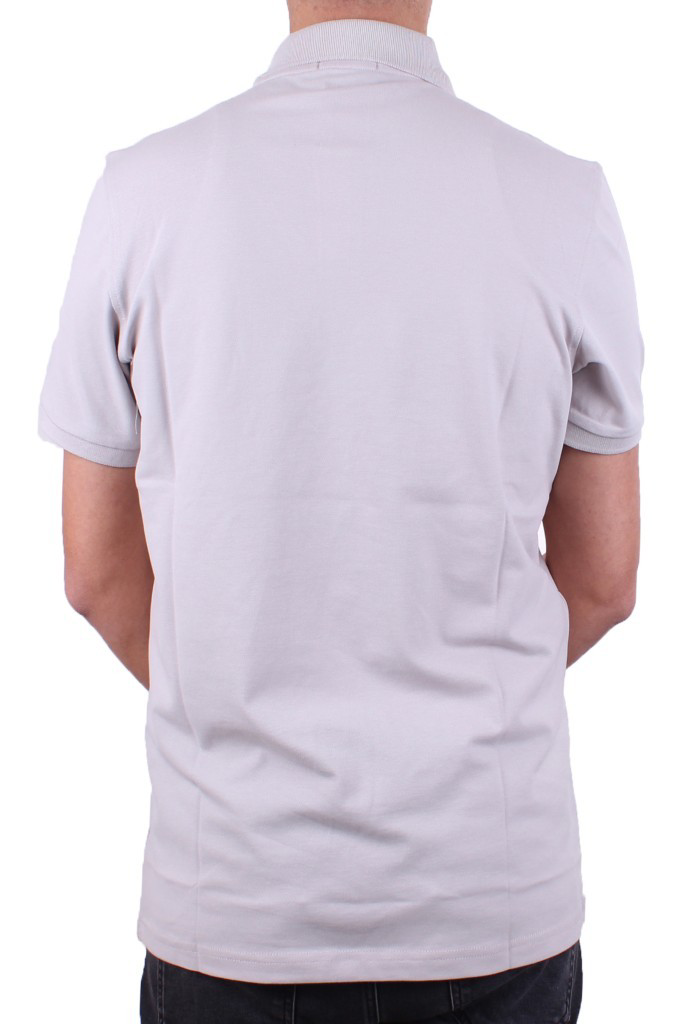 Dagoster  Dmg23-231319 Gri Günlük Yarım Patlı Pike Polo Yaka Erkek