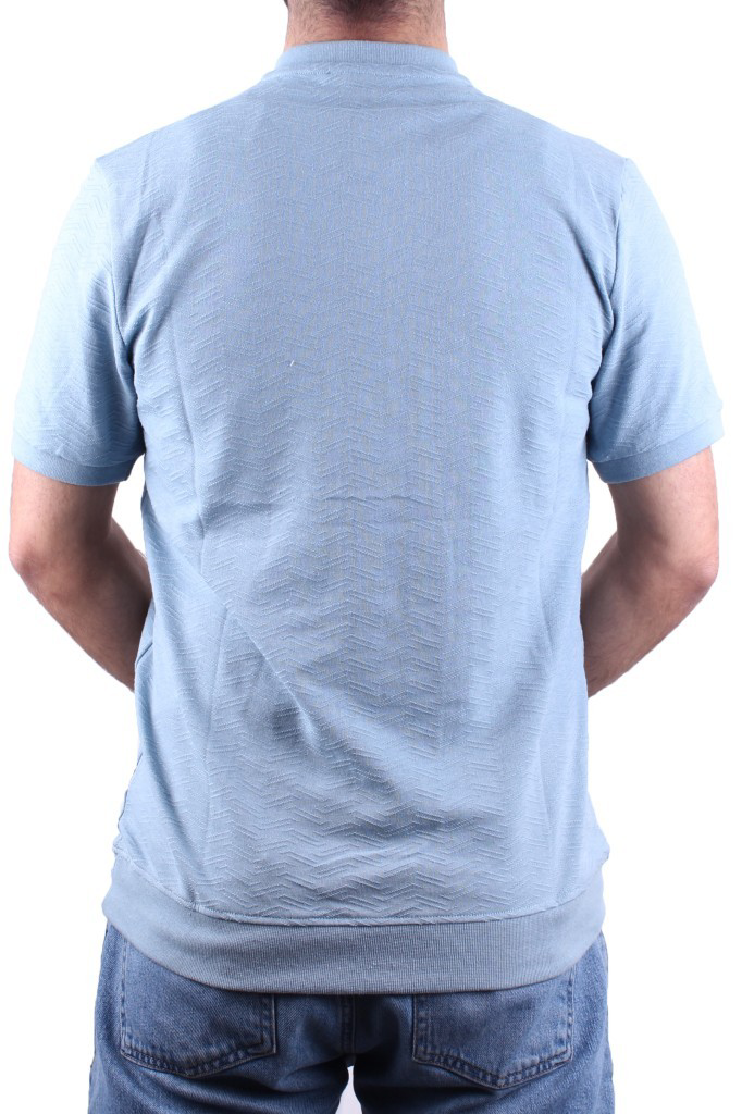 Dagoster  Dmg23-211240 Mavi Günlük Hakim Yaka Erkek Tişört