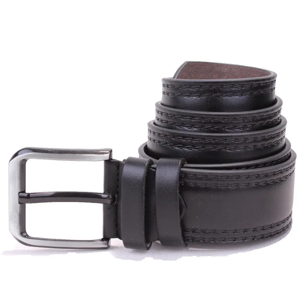 Dagoster DMK26-455 Siyah 4.5 cm Suni Deri Erkek Kemer