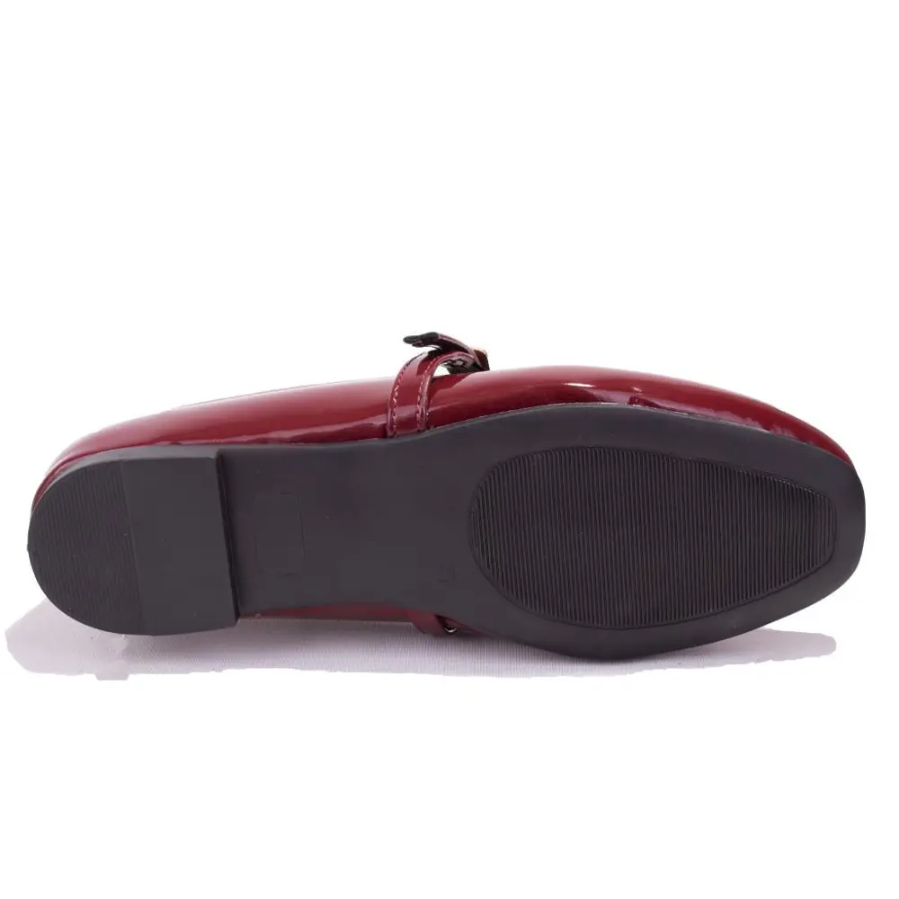 Dagoster DZA07-115052 Bordo Günlük Babet Kadın Ayakkabı Dagoster DZA07-115052 Bordo Günlük Babet Kadın Ayakkabı