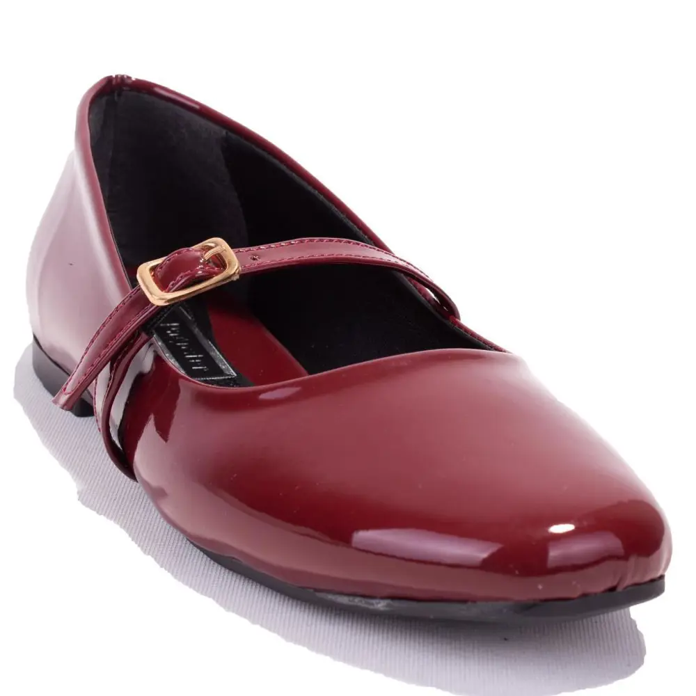 Dagoster DZA07-115052 Bordo Günlük Babet Kadın Ayakkabı Dagoster DZA07-115052 Bordo Günlük Babet Kadın Ayakkabı