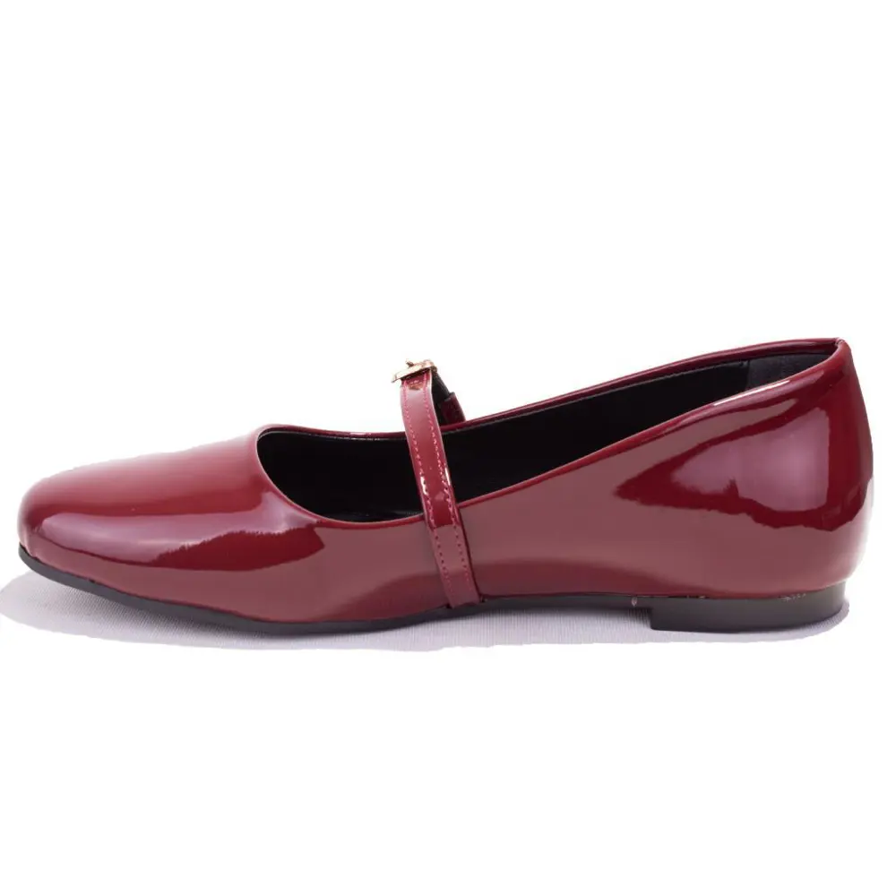 Dagoster DZA07-115052 Bordo Günlük Babet Kadın Ayakkabı Dagoster DZA07-115052 Bordo Günlük Babet Kadın Ayakkabı