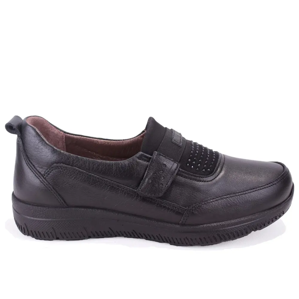 Dagoster DZA07-122042648 Siyah Ortopedik Günlük Deri Kadın Ayakka Dagoster DZA07-122042648 Siyah Ortopedik Günlük Deri Kadın Ayakka