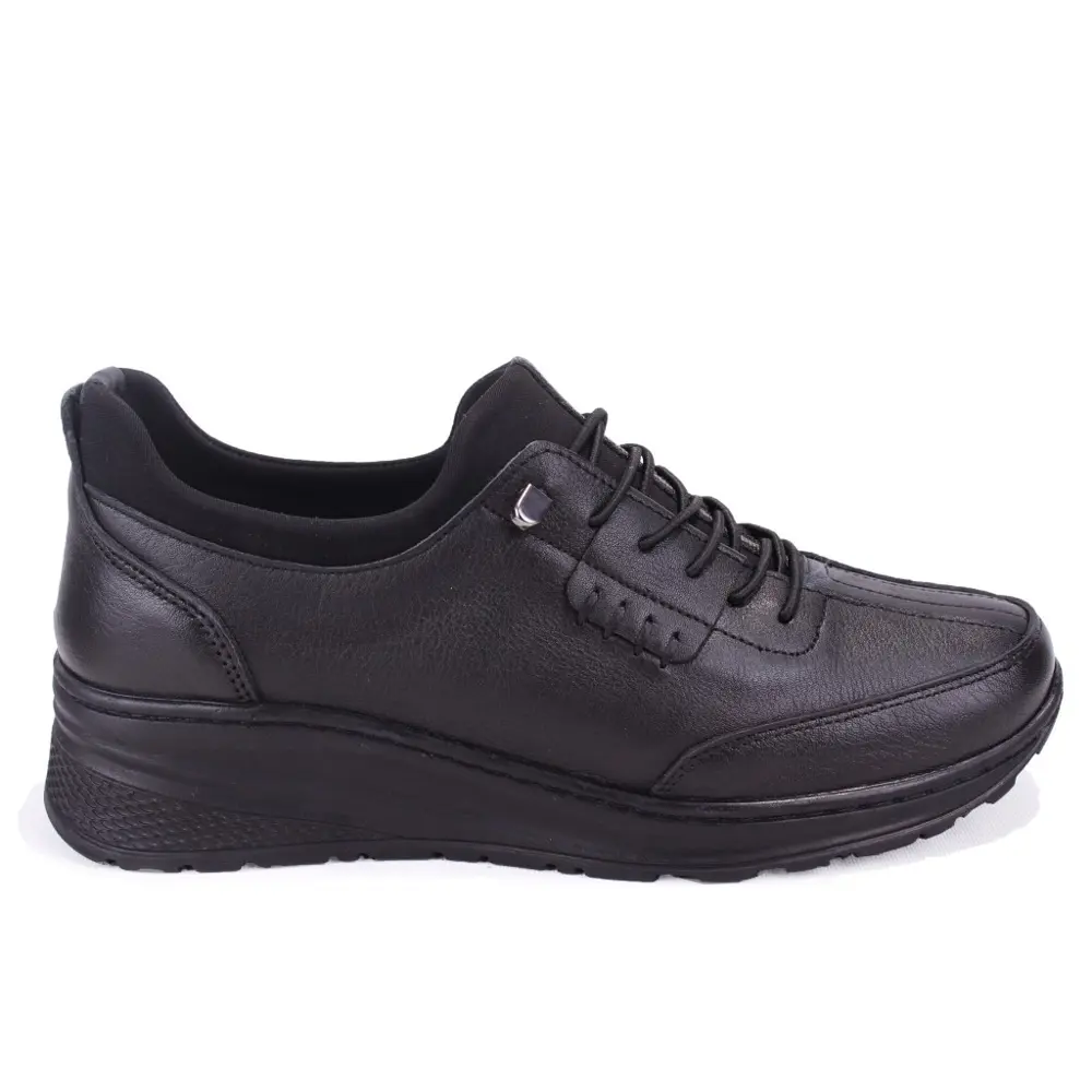 Dagoster DZA07-122044644 Siyah Ortopedik Günlük Deri Kadın Ayakka Dagoster DZA07-122044644 Siyah Ortopedik Günlük Deri Kadın Ayakka