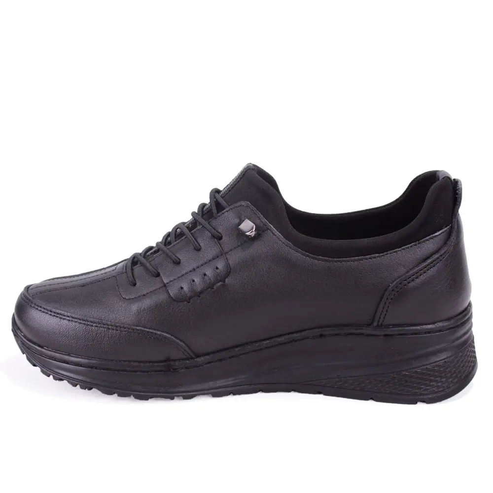 Dagoster DZA07-122044644 Siyah Ortopedik Günlük Deri Kadın Ayakka Dagoster DZA07-122044644 Siyah Ortopedik Günlük Deri Kadın Ayakka