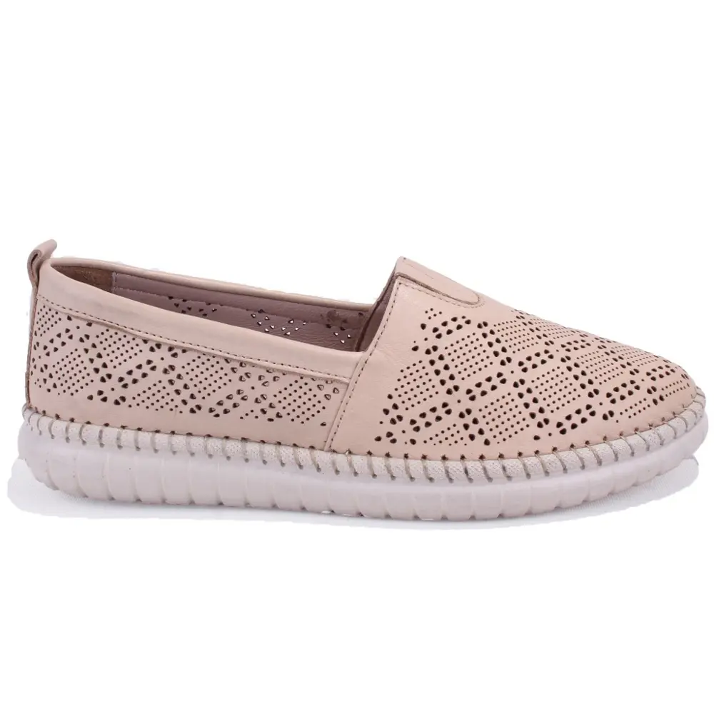 Dagoster DZA07-1236031 Bej Ortopedik Günlük Deri Kadın Ayakkabı Dagoster DZA07-1236031 Bej Ortopedik Günlük Deri Kadın Ayakkabı