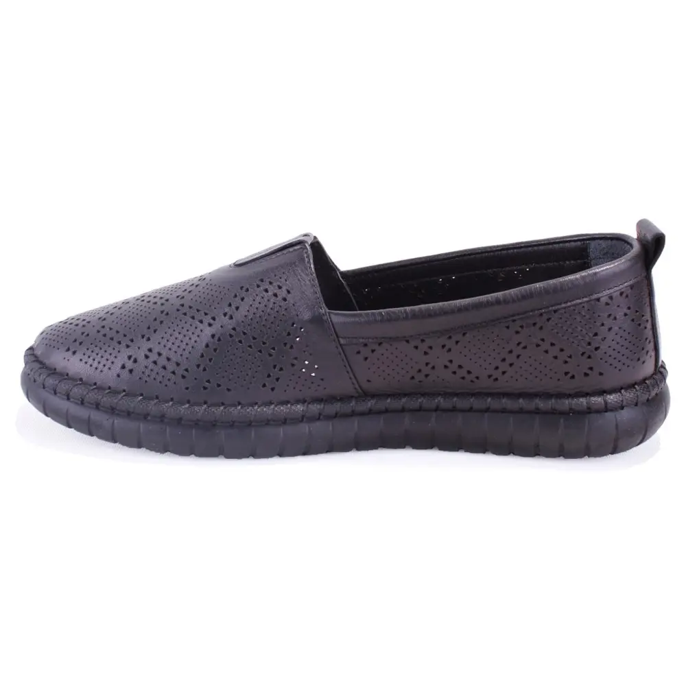 Dagoster DZA07-1236031 Siyah Ortopedik Günlük Deri Kadın Ayakkabı Dagoster DZA07-1236031 Siyah Ortopedik Günlük Deri Kadın Ayakkabı