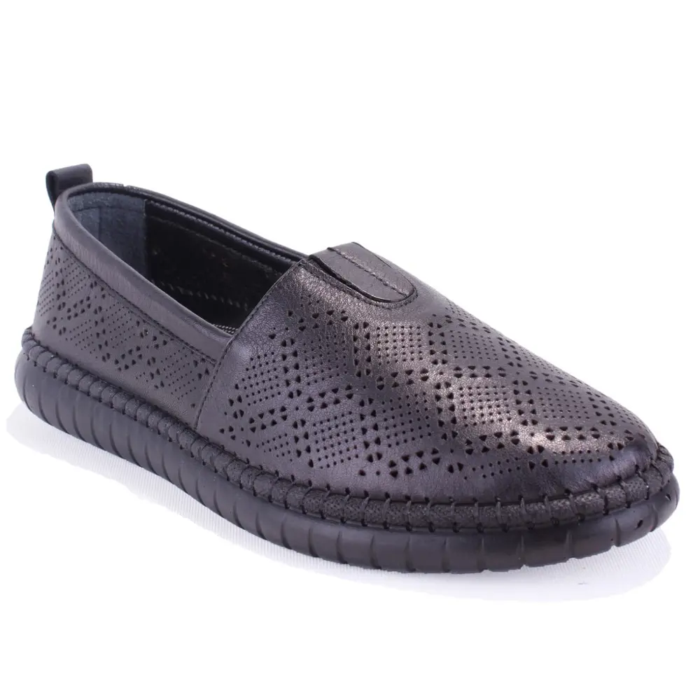 Dagoster DZA07-1236031 Siyah Ortopedik Günlük Deri Kadın Ayakkabı Dagoster DZA07-1236031 Siyah Ortopedik Günlük Deri Kadın Ayakkabı