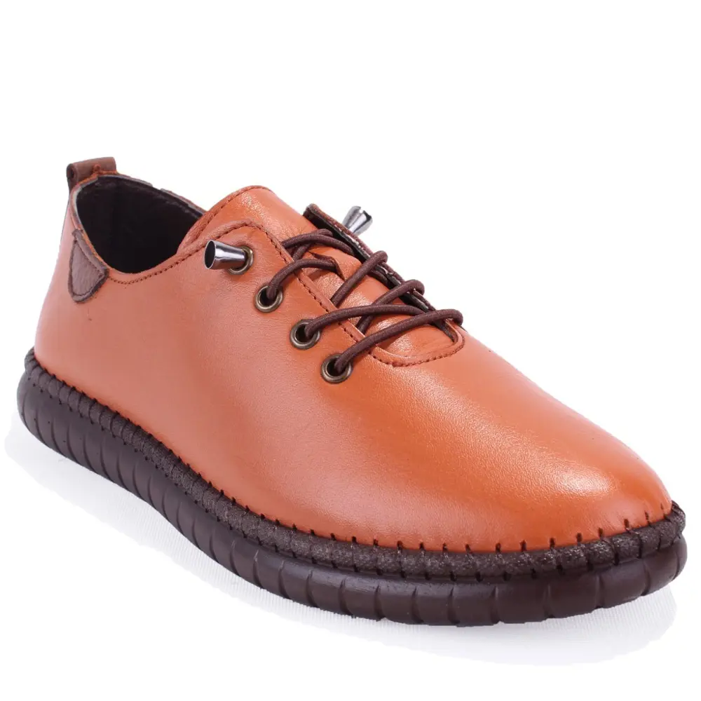 Dagoster DZA07-1236035 Taba Ortopedik Günlük Deri Kadın Ayakkabı Dagoster DZA07-1236035 Taba Ortopedik Günlük Deri Kadın Ayakkabı