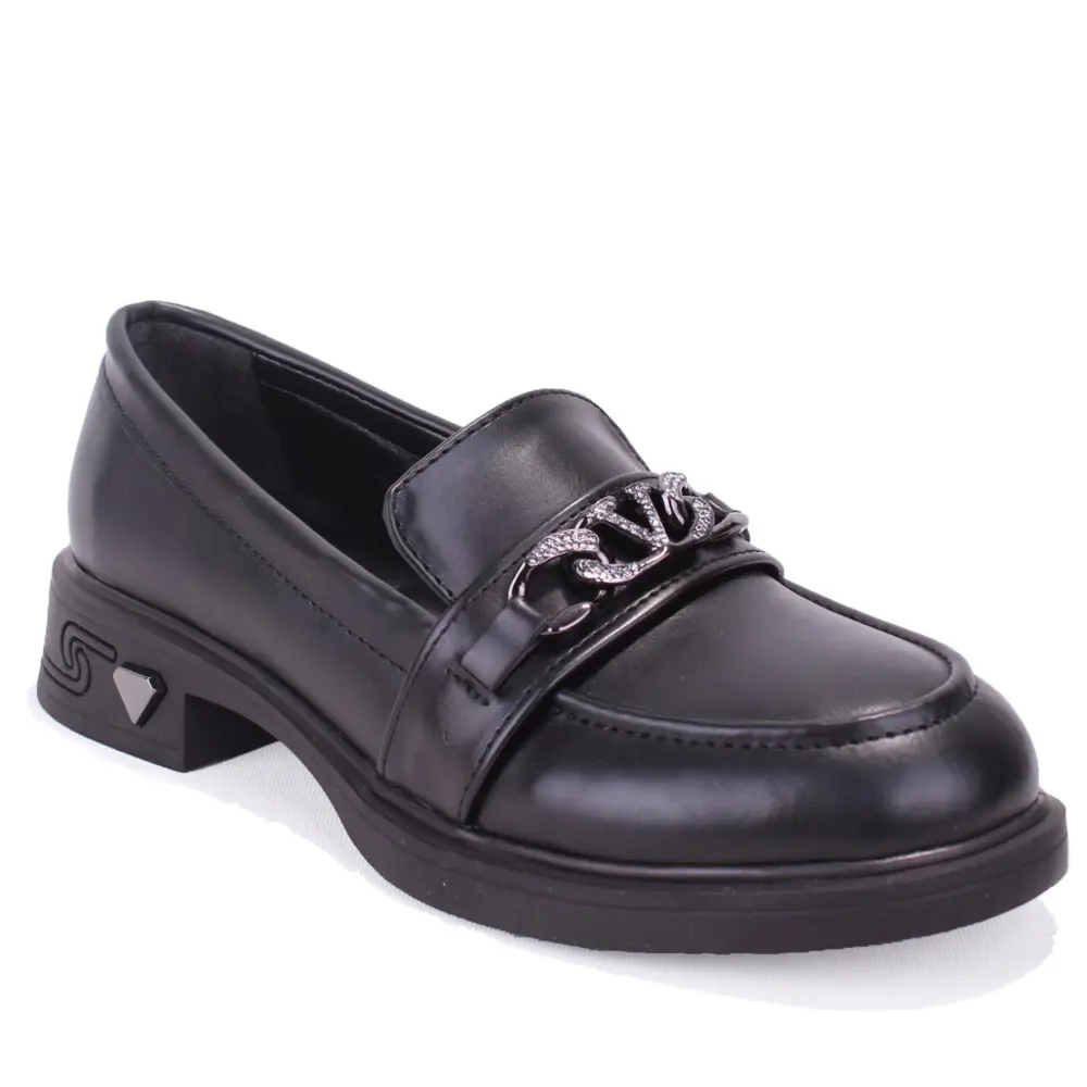 Dagoster DZA07-1270302 Siyah Günlük Loafer Kadın Ayakkabı Dagoster DZA07-1270302 Siyah Günlük Loafer Kadın Ayakkabı