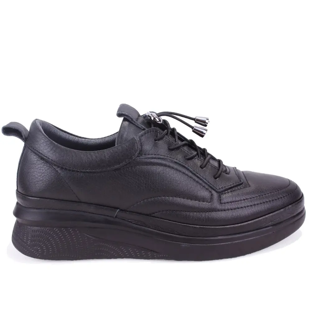 Dagoster DZA07-1281120 Siyah Ortopedik Günlük Deri Kadın Ayakkabı Dagoster DZA07-1281120 Siyah Ortopedik Günlük Deri Kadın Ayakkabı