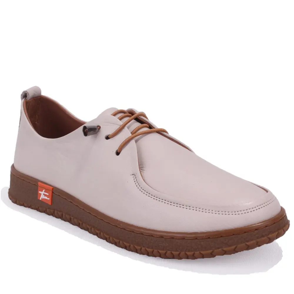 Dagoster DZA07-12981124 Ekru Ortopedik Günlük Deri Kadın Ayakkabı Dagoster DZA07-12981124 Ekru Ortopedik Günlük Deri Kadın Ayakkabı