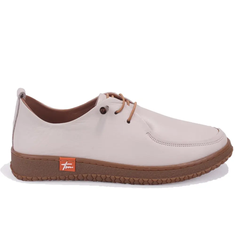 Dagoster DZA07-12981124 Ekru Ortopedik Günlük Deri Kadın Ayakkabı Dagoster DZA07-12981124 Ekru Ortopedik Günlük Deri Kadın Ayakkabı