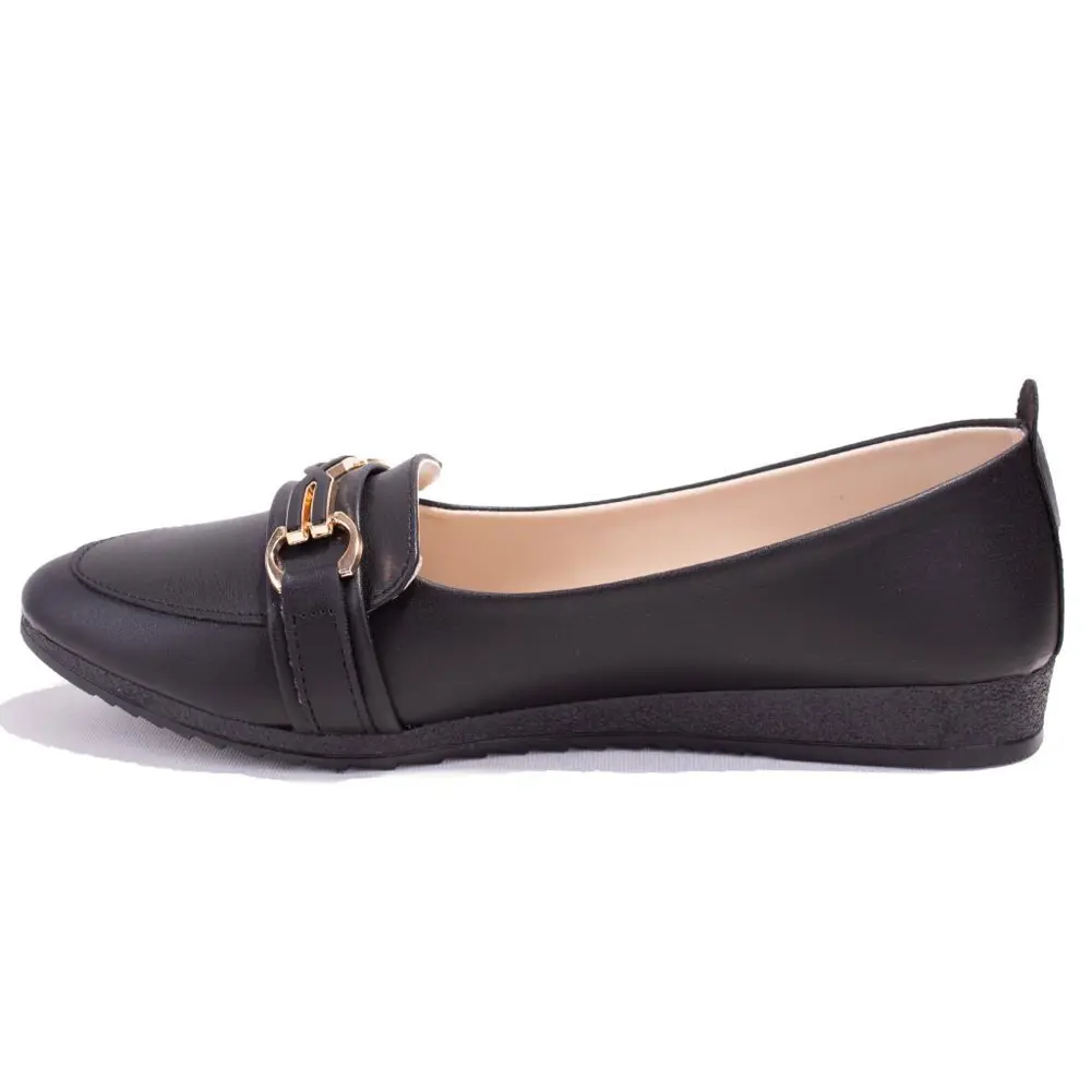 Dagoster DZA07-147199 Siyah Ortopedik Günlük Babet Kadın Ayakkabı