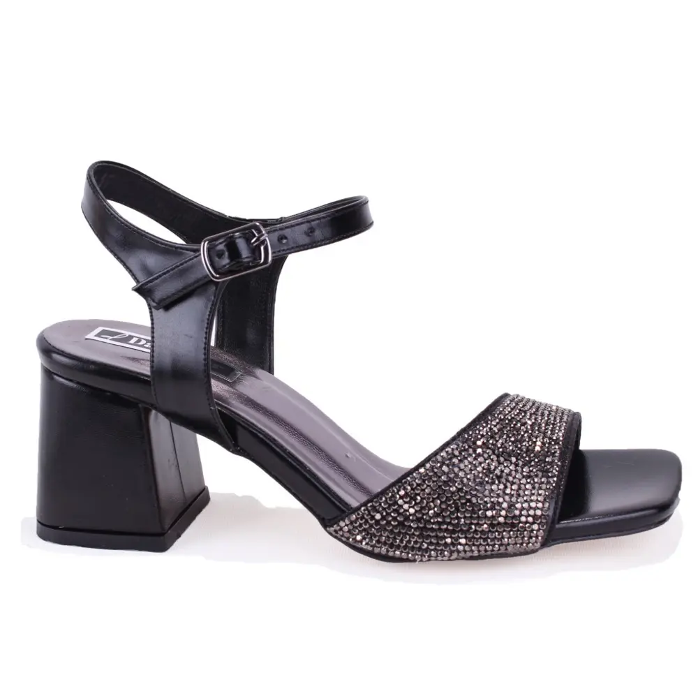 Dagoster DZA07-3371040 Siyah Klasik Topuklu Kadın Ayakkabı