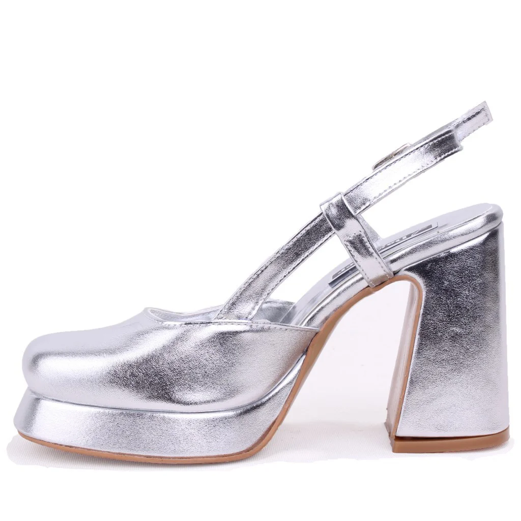 Dagoster DZA07-337560 Gümüş Metalik 10 cm Kalın Topuklu Platform Kadın Ayakkabı Dagoster DZA07-337560 Gümüş Metalik 10 cm Kalın Topuklu Platform Kadın Ayakkabı Fiyatı, Yorumları ve Özellikleri