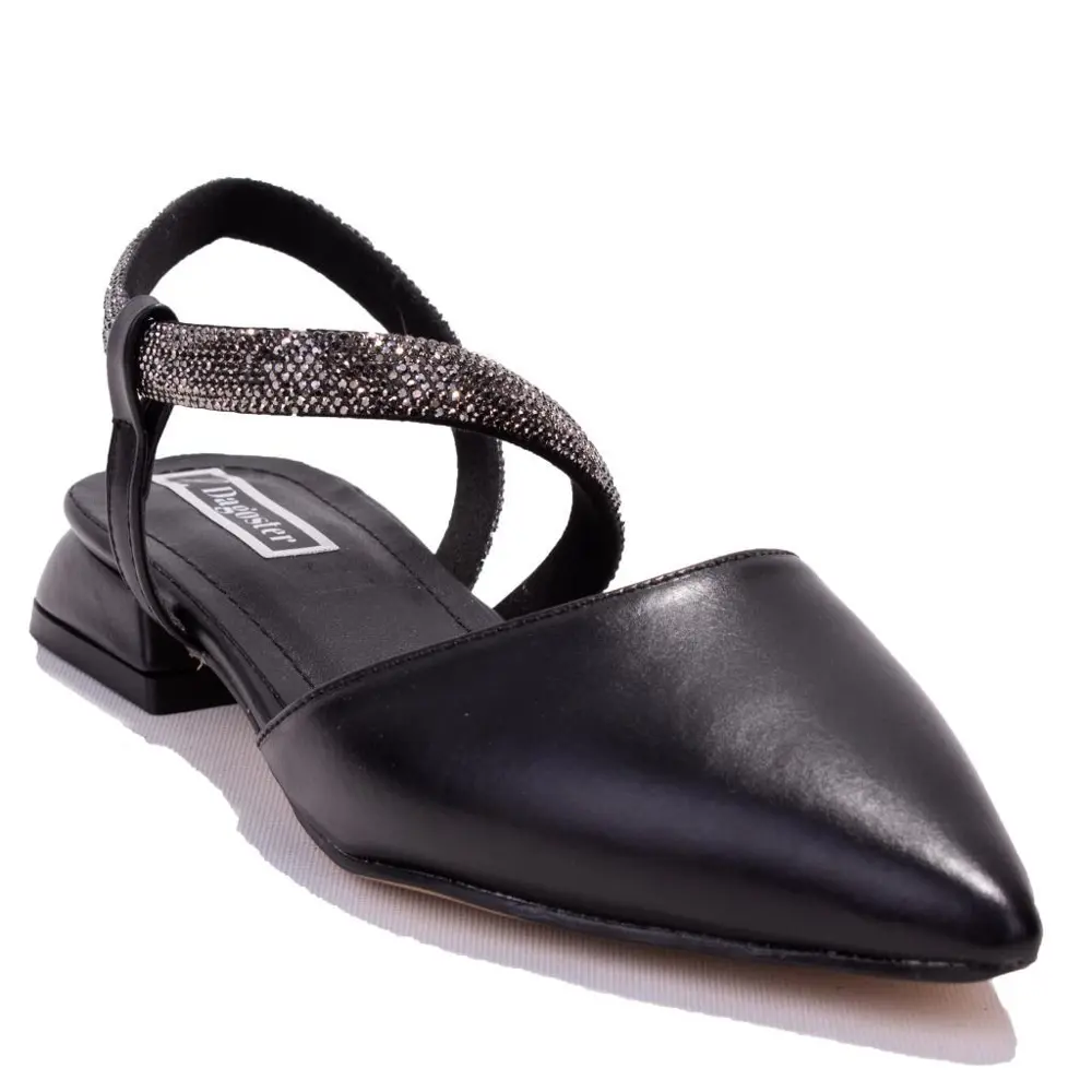 Dagoster DZA07-36503811 Siyah Klasik Topuklu Kadın Ayakkabı