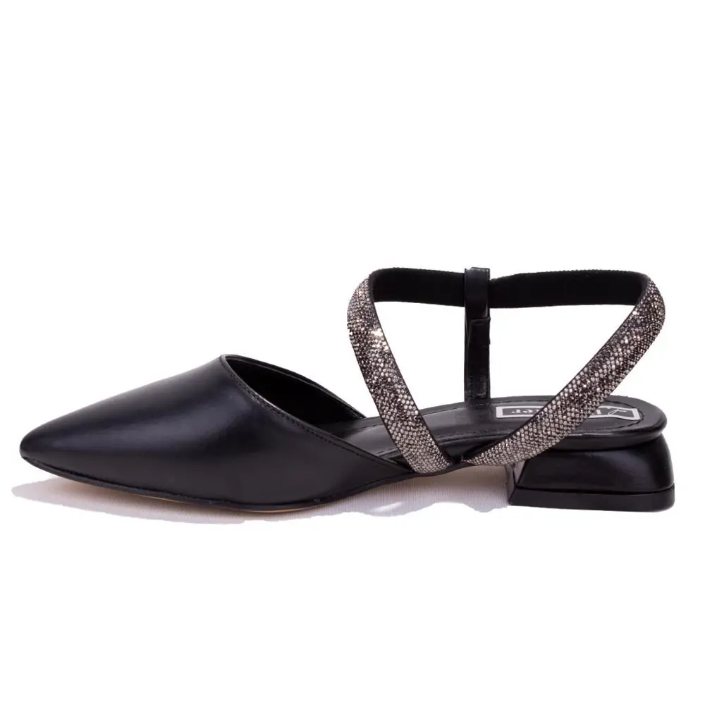 Dagoster DZA07-36503811 Siyah Klasik Topuklu Kadın Ayakkabı