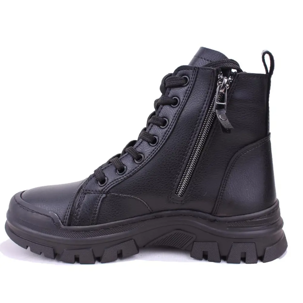 Dagoster DZA07-627586 Siyah Ortopedik Günlük DüzTopuk Kadın Bot Dagoster DZA07-627586 Siyah Ortopedik Günlük DüzTopuk Kadın Bot