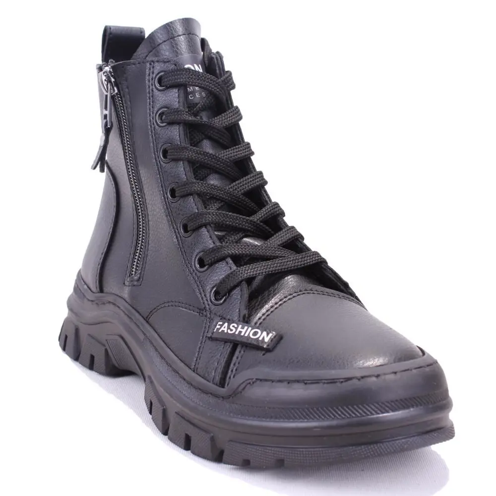 Dagoster DZA07-627586 Siyah Ortopedik Günlük DüzTopuk Kadın Bot Dagoster DZA07-627586 Siyah Ortopedik Günlük DüzTopuk Kadın Bot