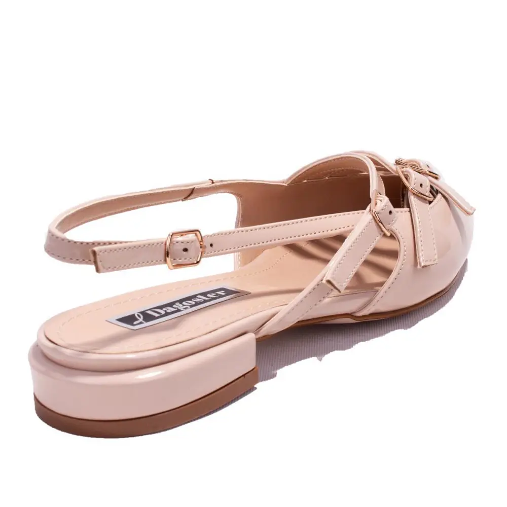 Dagoster DZA07-725488 Ten Rugan Klasik Topuklu Kadın Ayakkabı