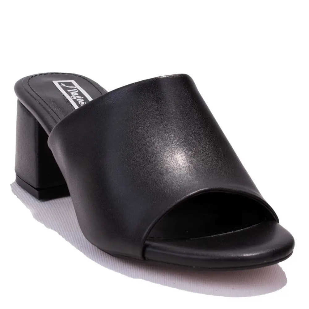 Dagoster DZA07-811304 Siyah Klasik Topuklu Kadın Terlik Dagoster DZA07-811304 Siyah Klasik Topuklu Kadın Terlik