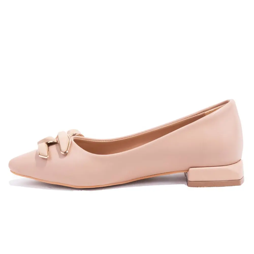 Dagoster DZA07-8242606 Ten Klasik Topuklu Kadın Ayakkabı