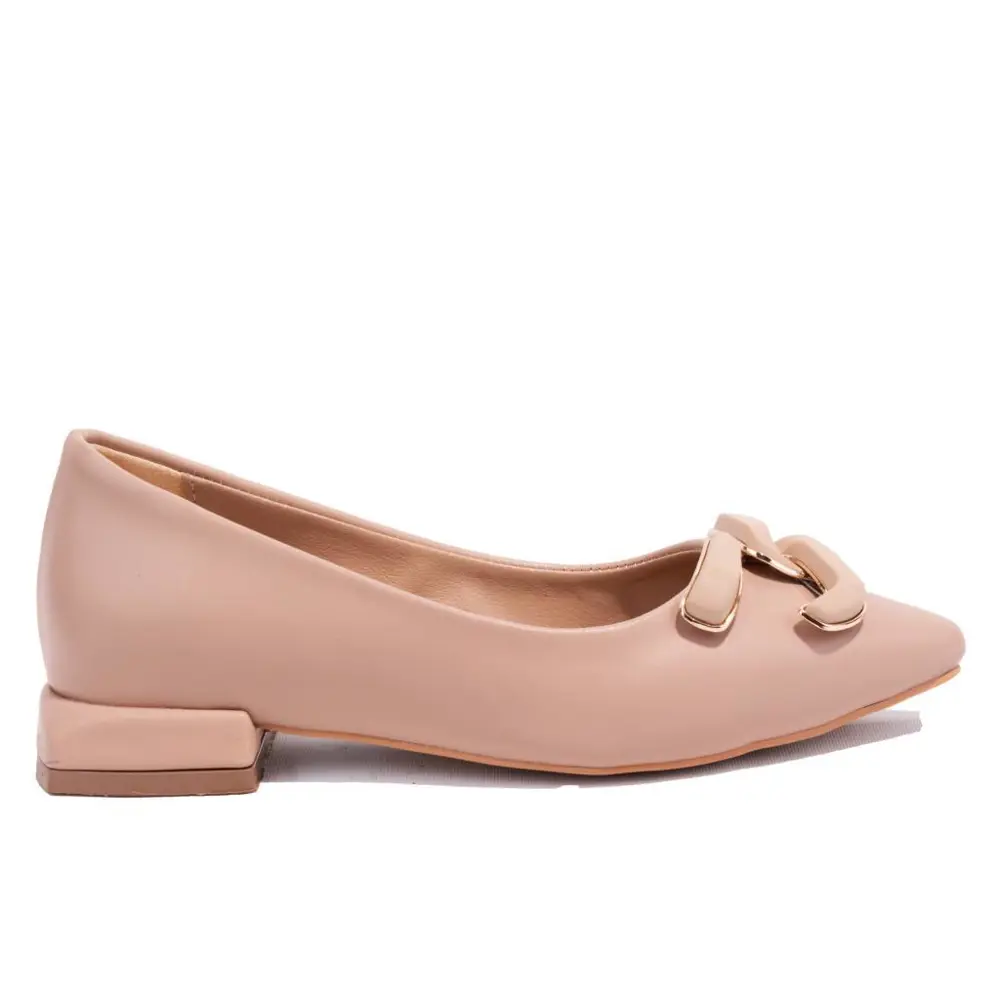 Dagoster DZA07-8242606 Ten Klasik Topuklu Kadın Ayakkabı