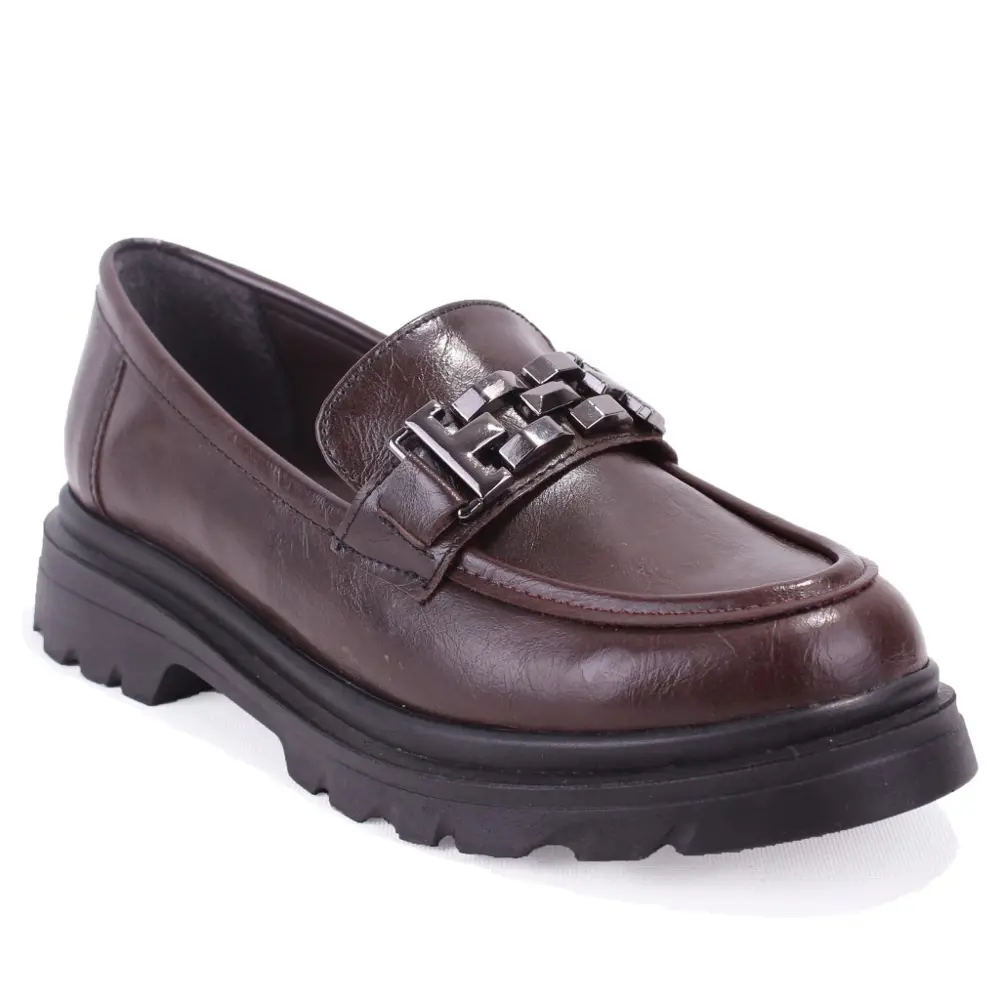 Dagoster DZA07-90801 Kahve Günlük Loafer Kadın Ayakkabı Dagoster DZA07-90801 Kahve Günlük Loafer Kadın Ayakkabı