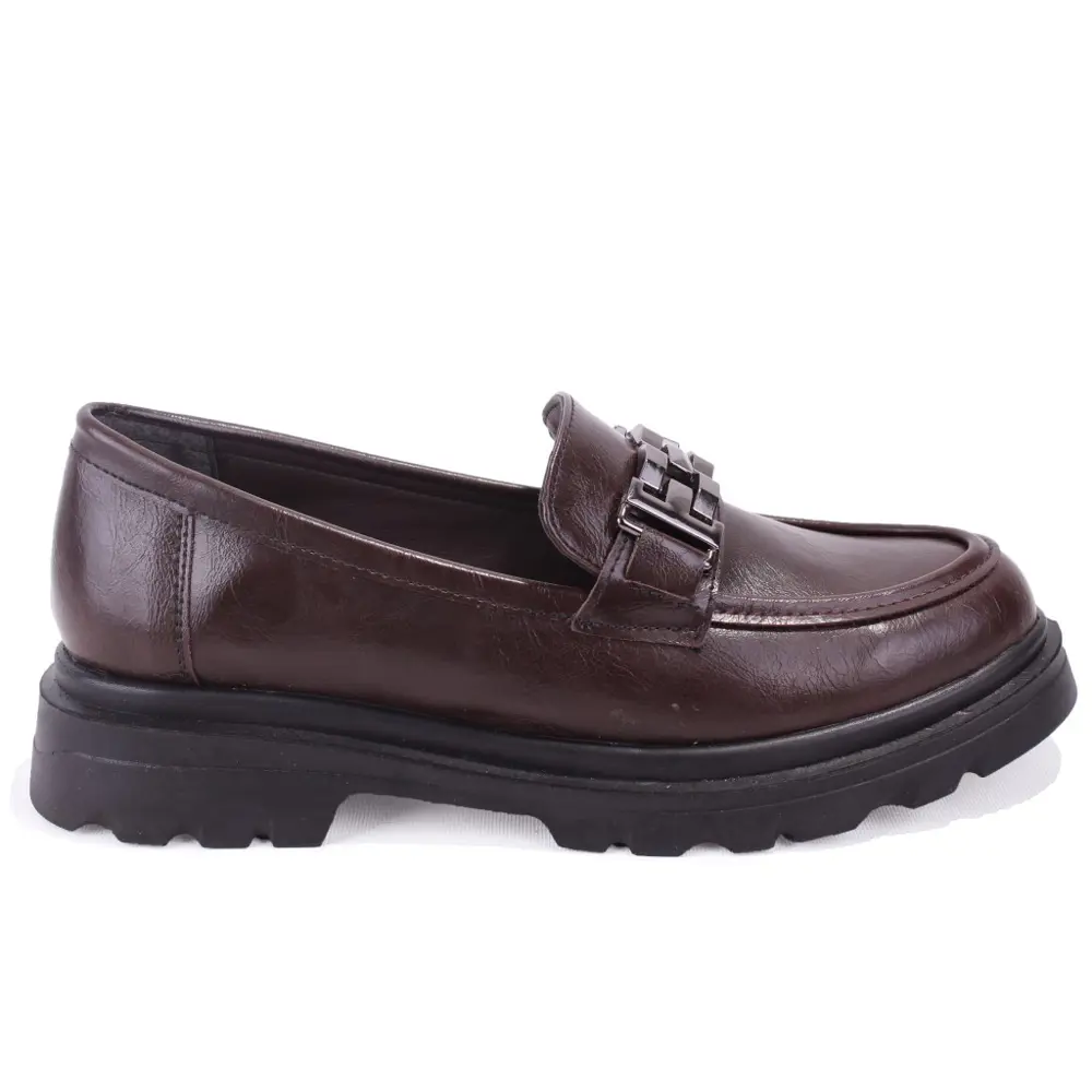 Dagoster DZA07-90801 Kahve Günlük Loafer Kadın Ayakkabı Dagoster DZA07-90801 Kahve Günlük Loafer Kadın Ayakkabı