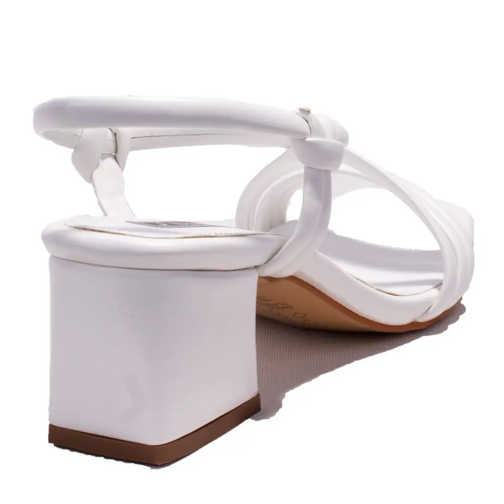 Dagoster DZA07-928085 Beyaz Klasik Topuklu Kadın Ayakkabı