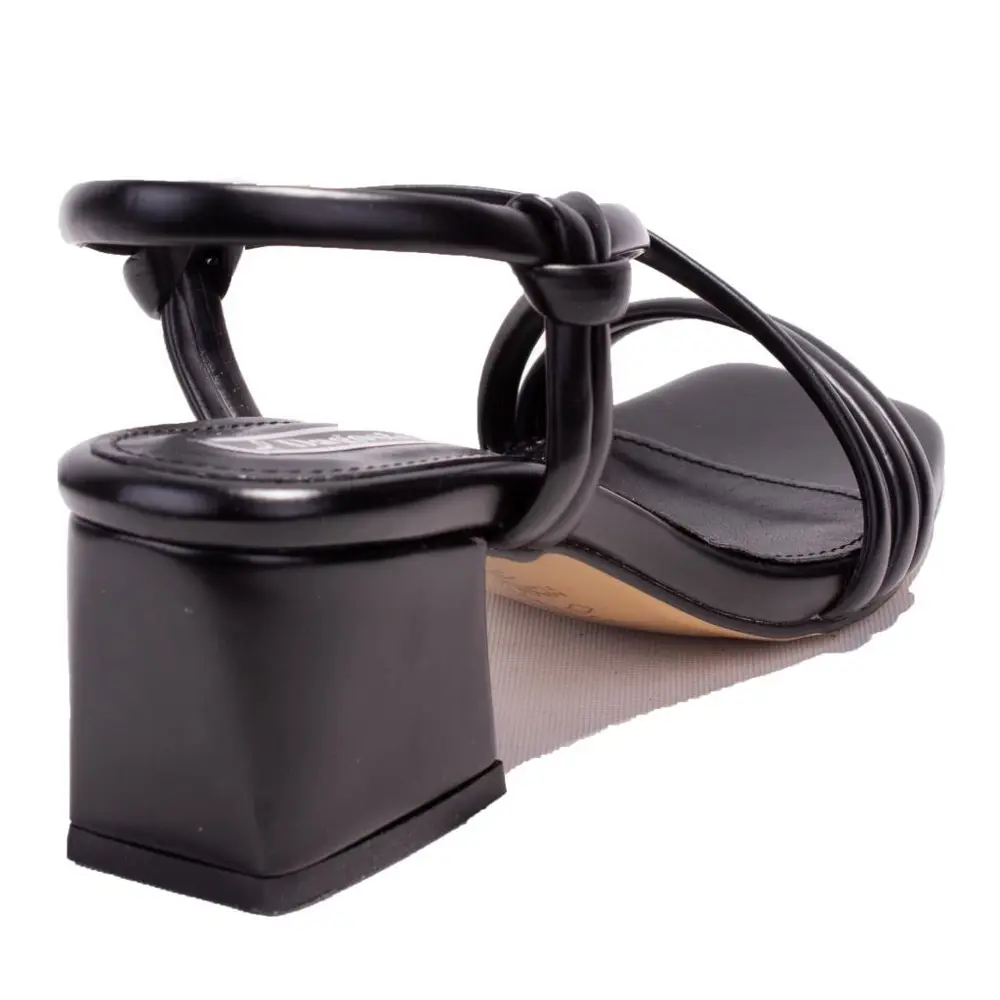 Dagoster DZA07-928085 Siyah Klasik Topuklu Kadın Ayakkabı