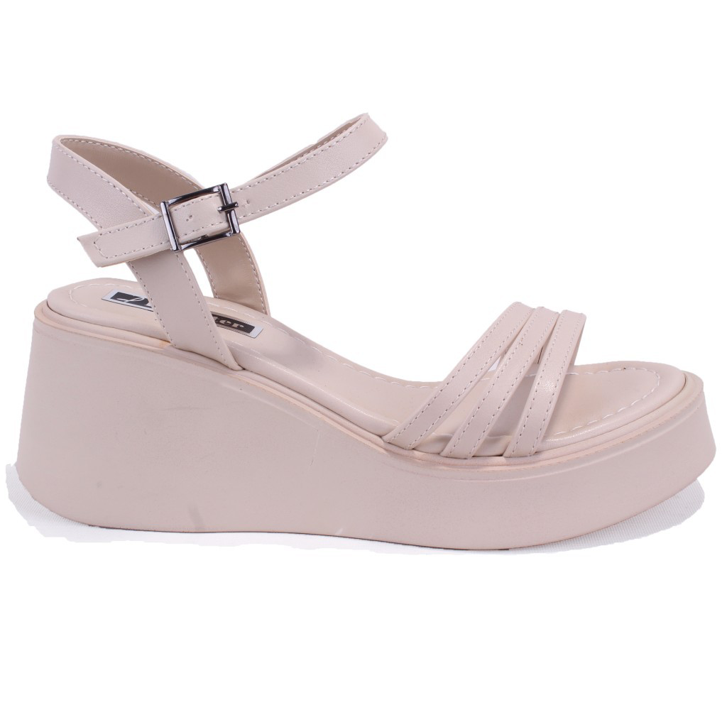 Dagoster  Dza07-10620772 Bej Günlük Ortopedik  Kadın Sandalet