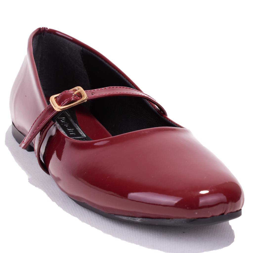 Dagoster  Dza07-115052 Bordo Günlük Babet Kadin Ayakkabi