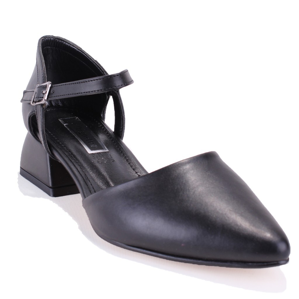 Dagoster  Dza07-92825105 Siyah Klasik Topuklu Kadın Ayakkabı