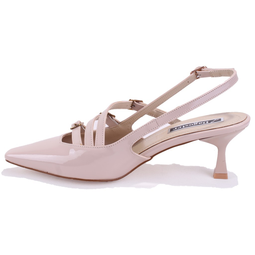 Dagoster  Dza07-725491 Ten Rugan Klasik Topuklu Kadın Ayakkabı