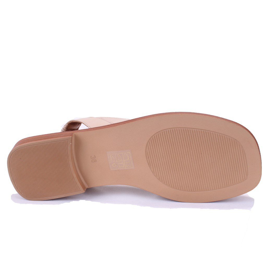 Dagoster  Dza07-60216233 Bej Günlük Ortopedik Deri Spor Kadın Sand