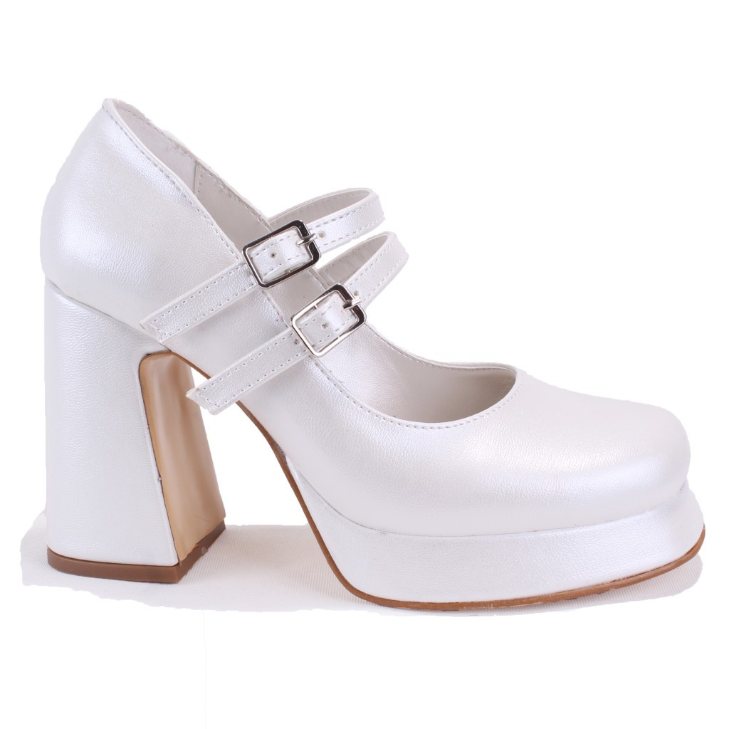 Dagoster  Dza07-337566 Sedef  Platform Topuklu  Kadın Ayakkabı