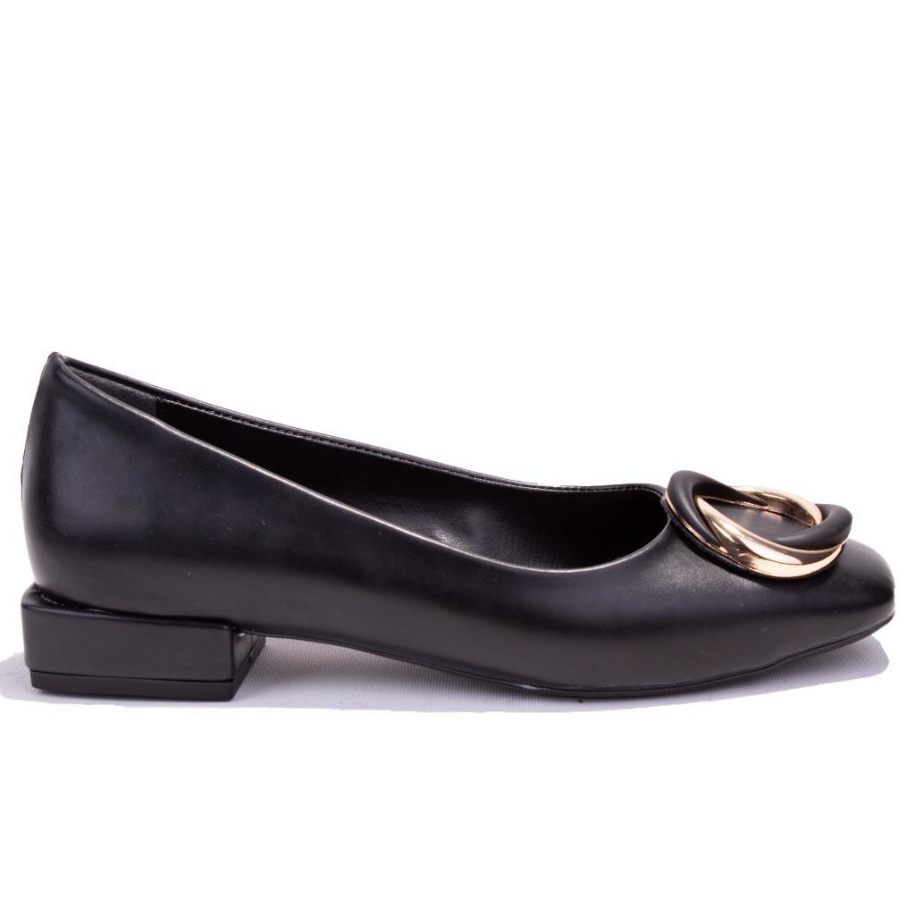 Dagoster  Dza07-8243810 Siyah Klasik Topuklu Kadın Ayakkabı