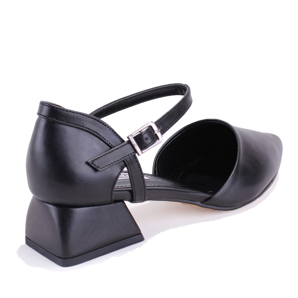 Dagoster  Dza07-92825105 Siyah Klasik Topuklu Kadın Ayakkabı