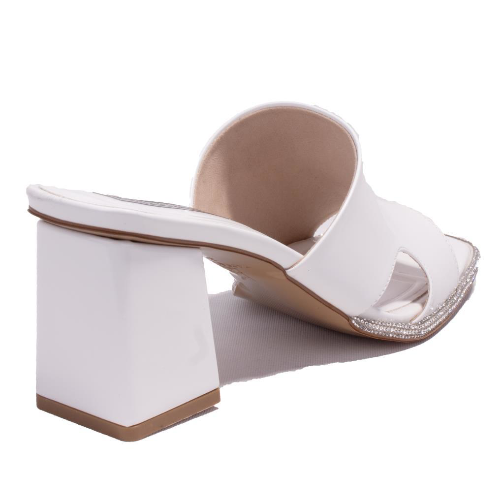 Dagoster  Dza07-1240925 Siyah Ayna Taşli Abiye Topuklu Kadin Ayakk