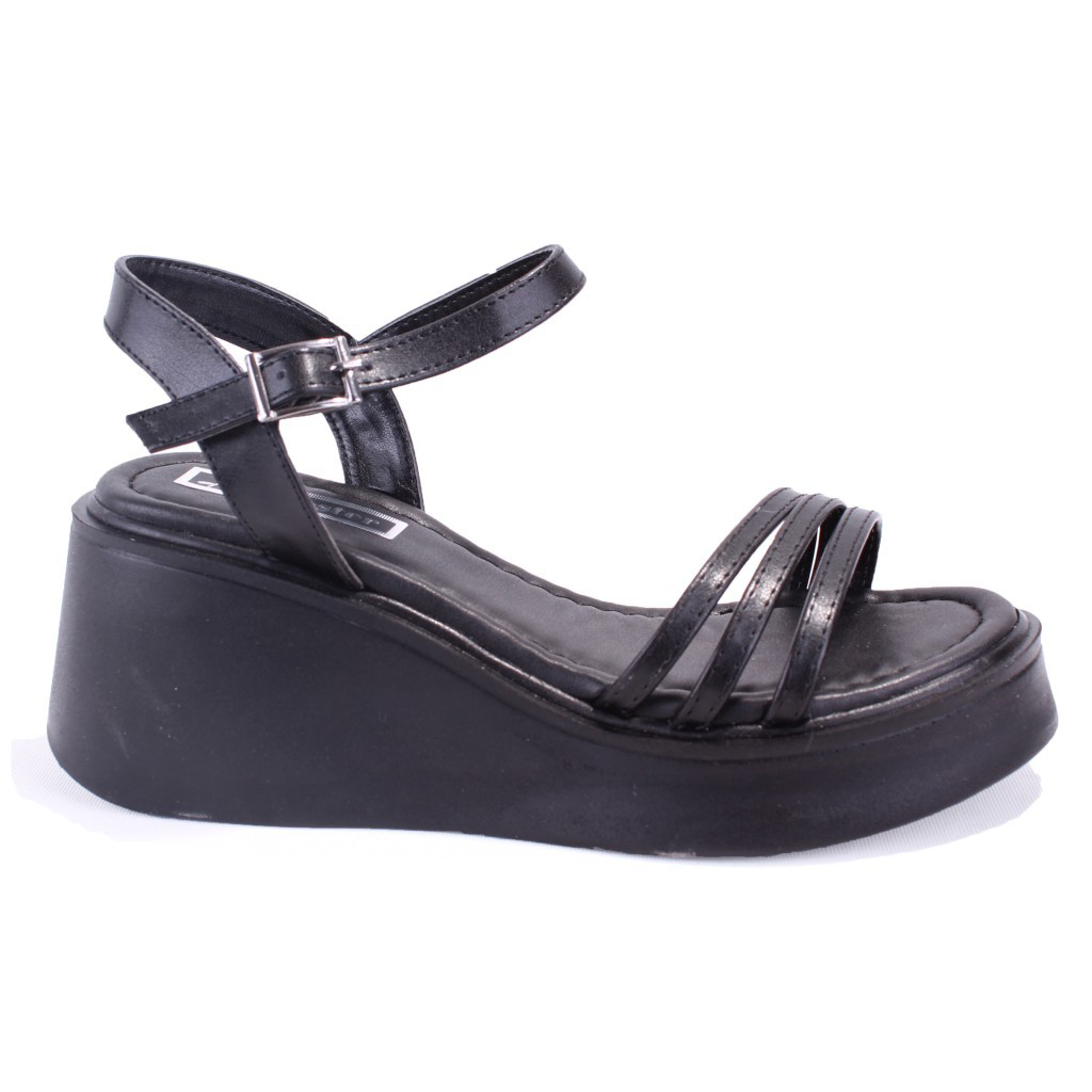 Dagoster  Dza07-10620772 Siyah Günlük Ortopedik  Kadın Sandalet